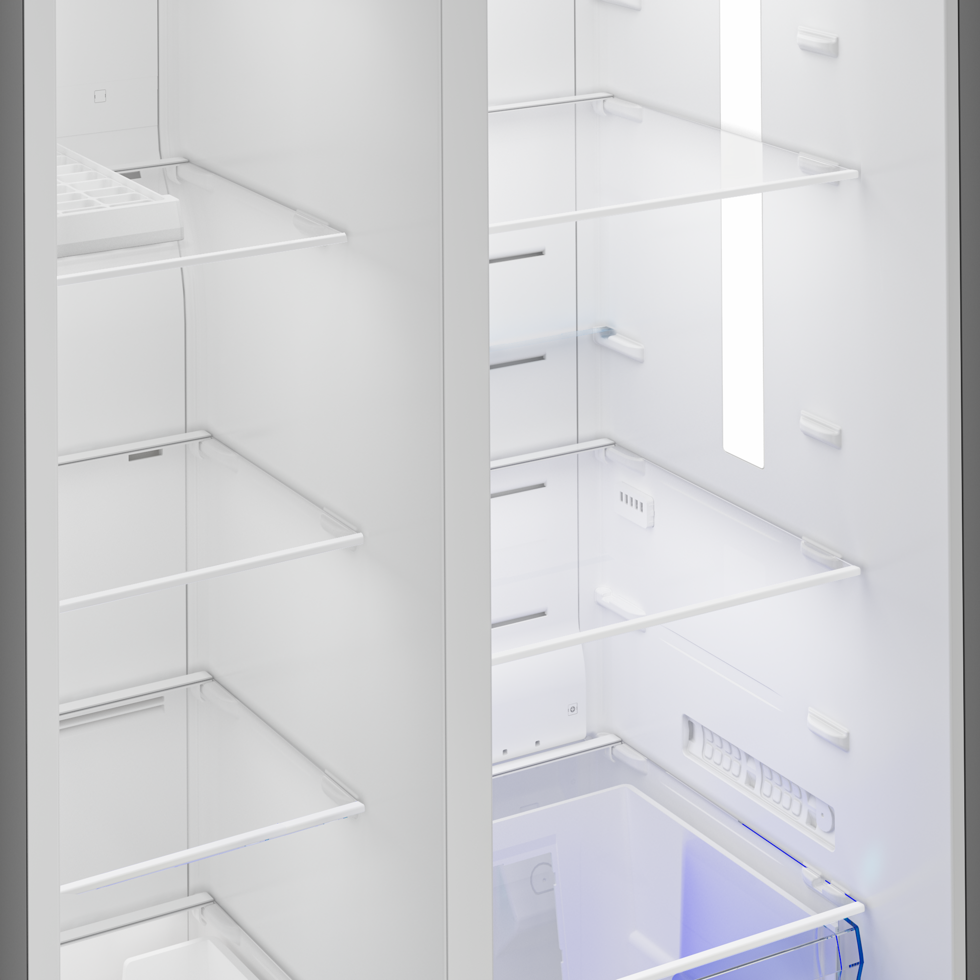 Defy 614L Naturelight Side-by-Side Fridge Freezer - DFF536 - Image 2