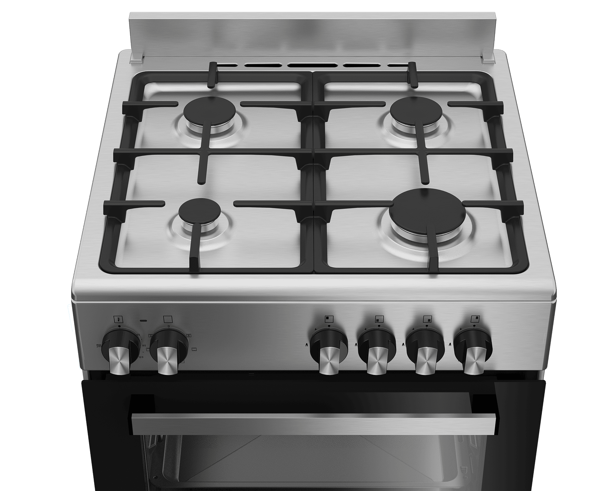 DEFY 60cm New York Gas Electric Range Cooker FA Inox - Image 4
