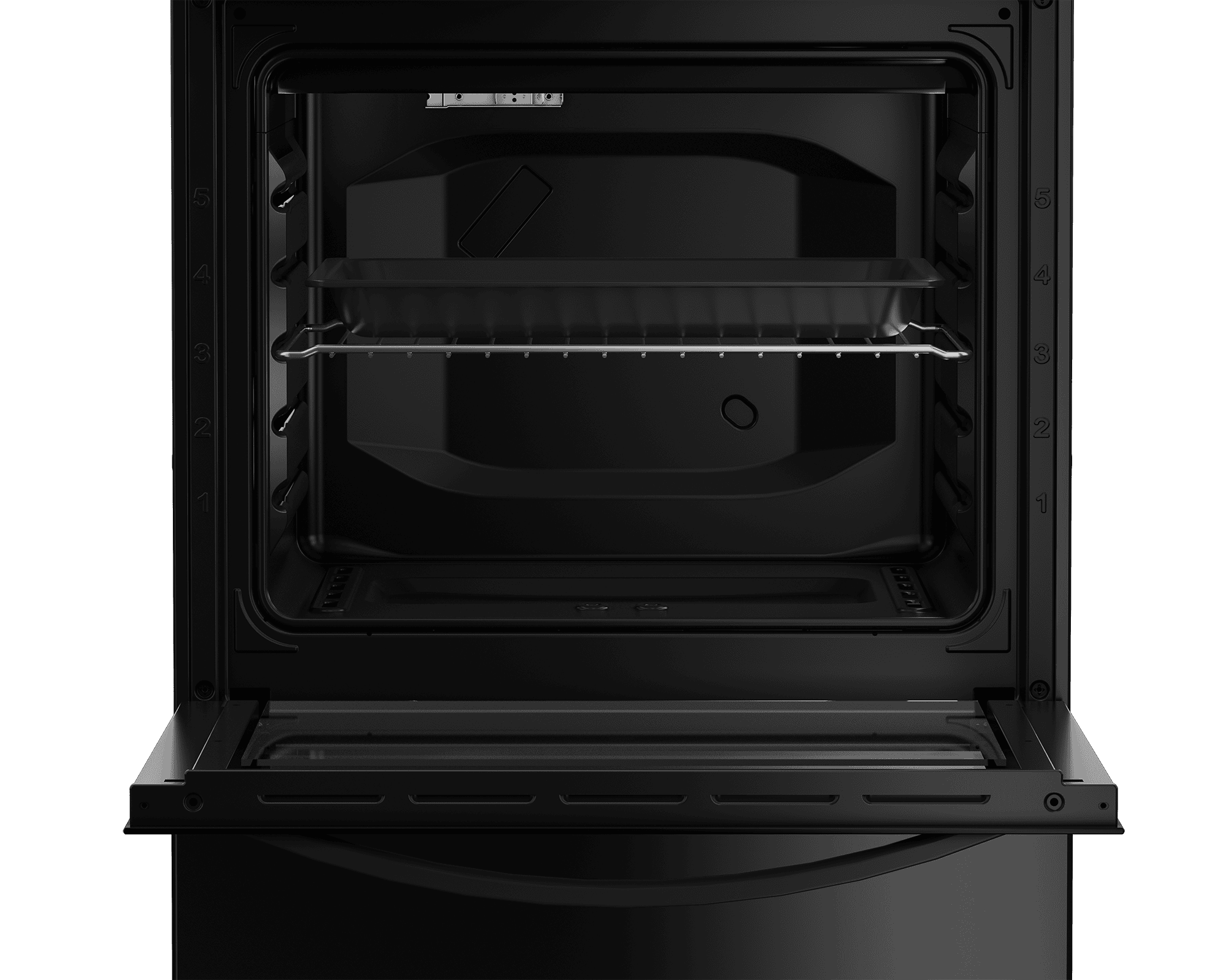 DEFY 60cm Full Gas Freestanding Stove Black - Image 5