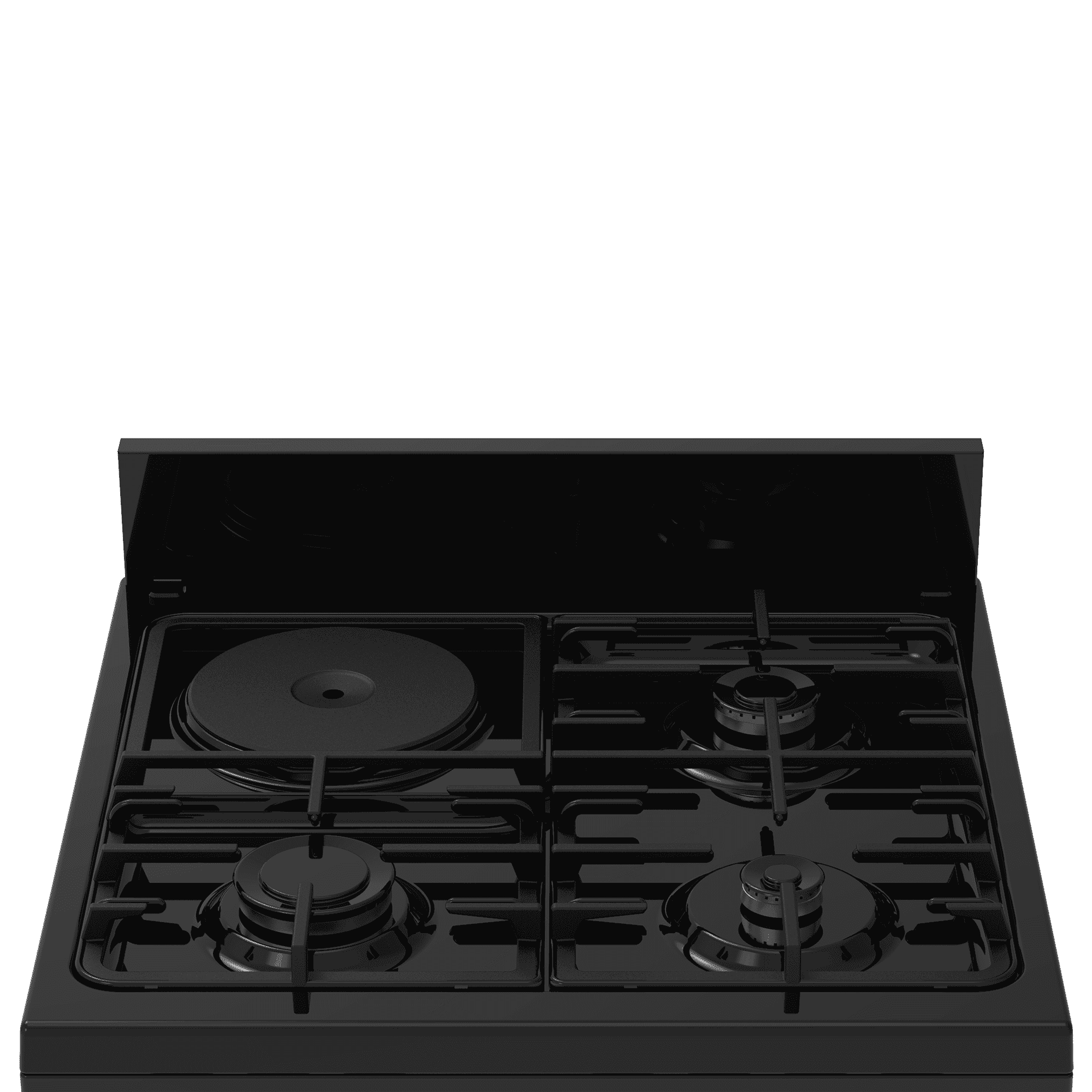 DEFY 60cm Gas Electric Freestanding Stove Black FC - Image 2