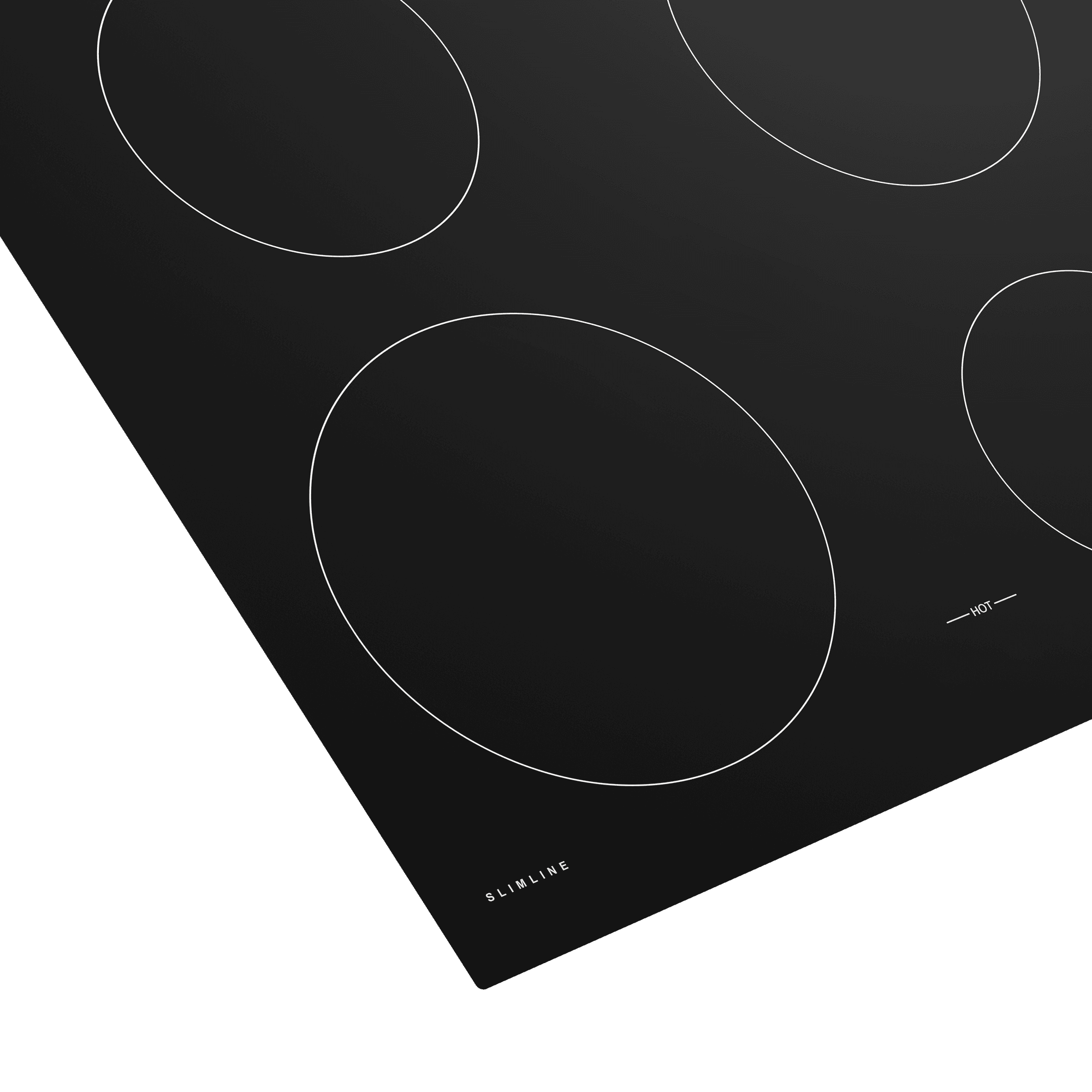 DEFY 60cm Slimline Vitroceramic Hob Black NCP - Image 4