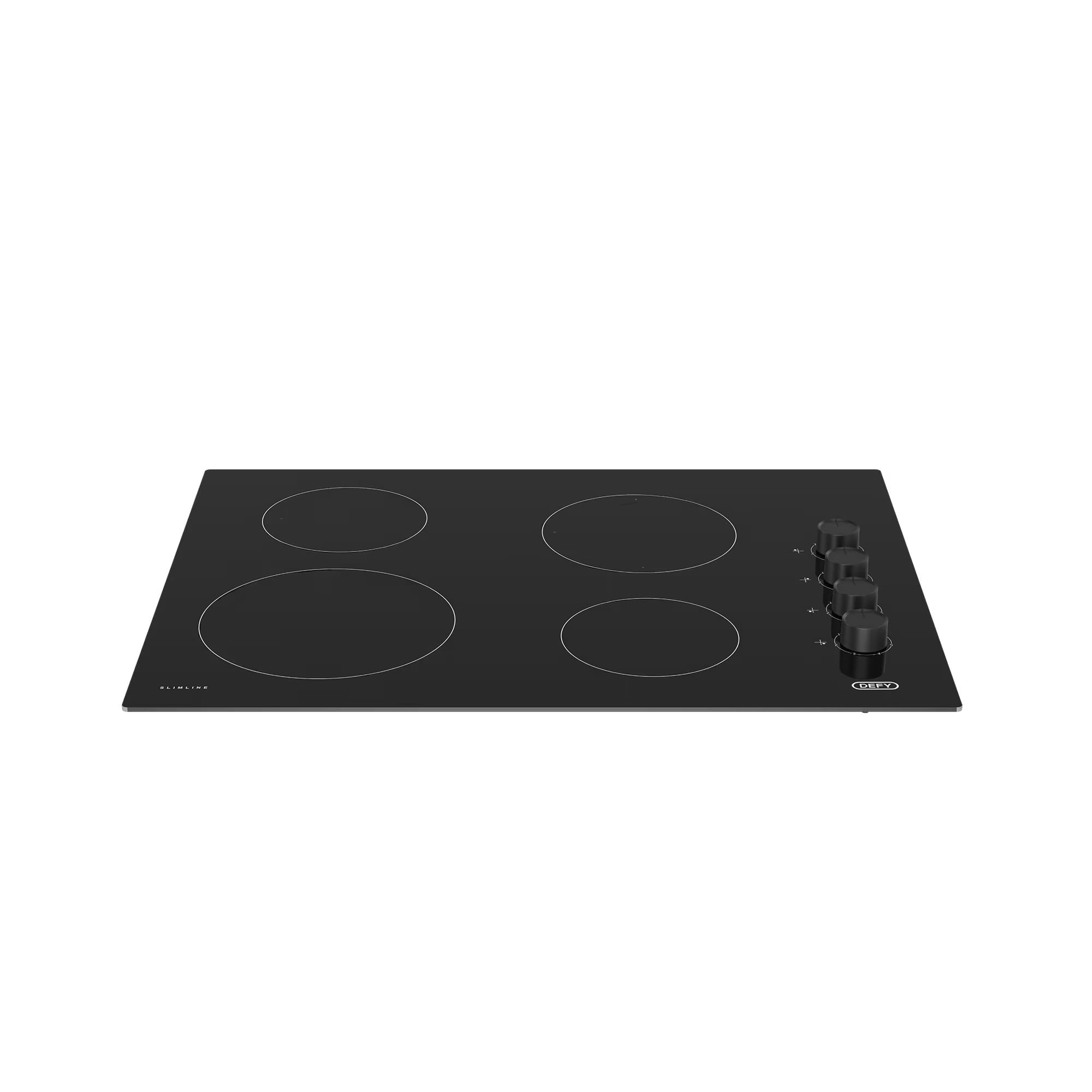 Defy DHD411 68cm Slimline Vitroceramic Hob Black CP