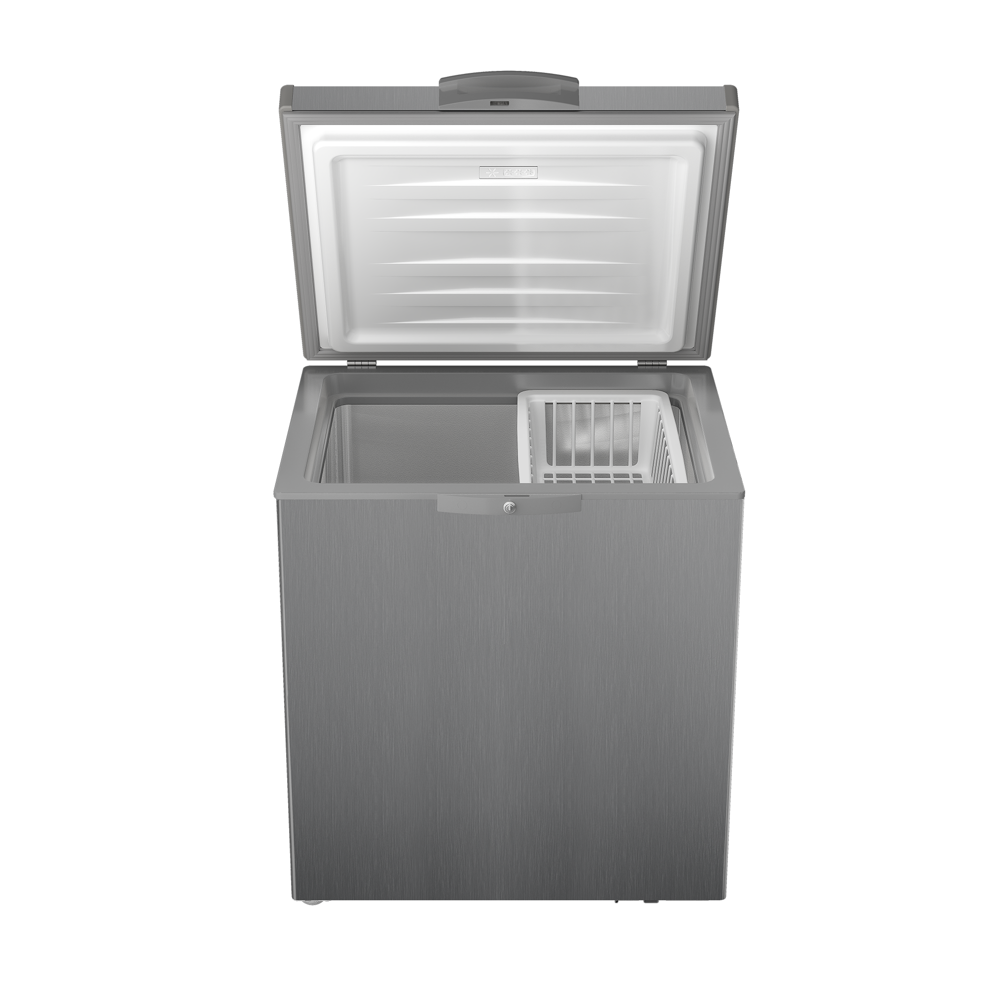Defy 195L Chest Freezer – Satin Metallic - DMF513 - Image 4