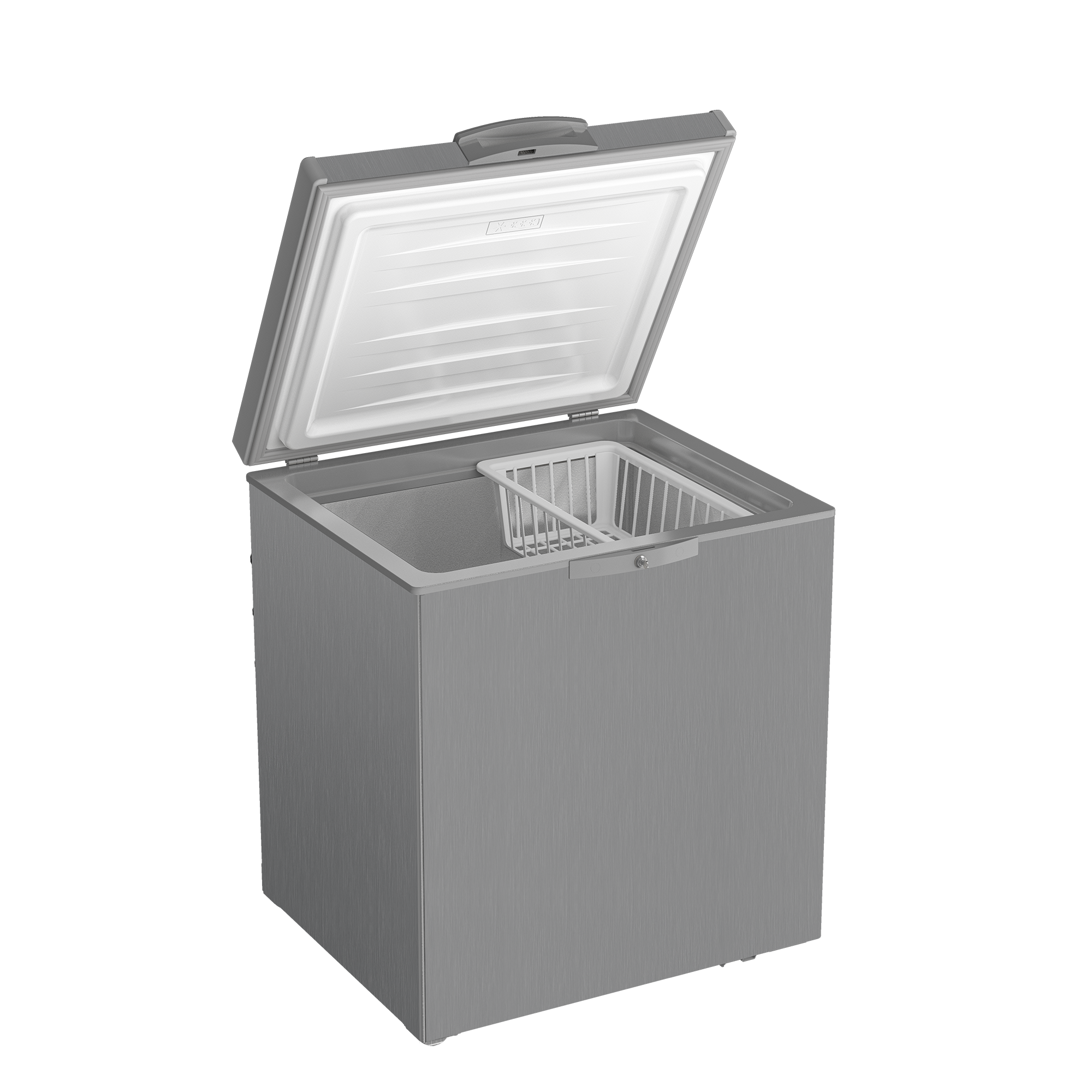 Defy 195L Chest Freezer – Satin Metallic - DMF513 - Image 2