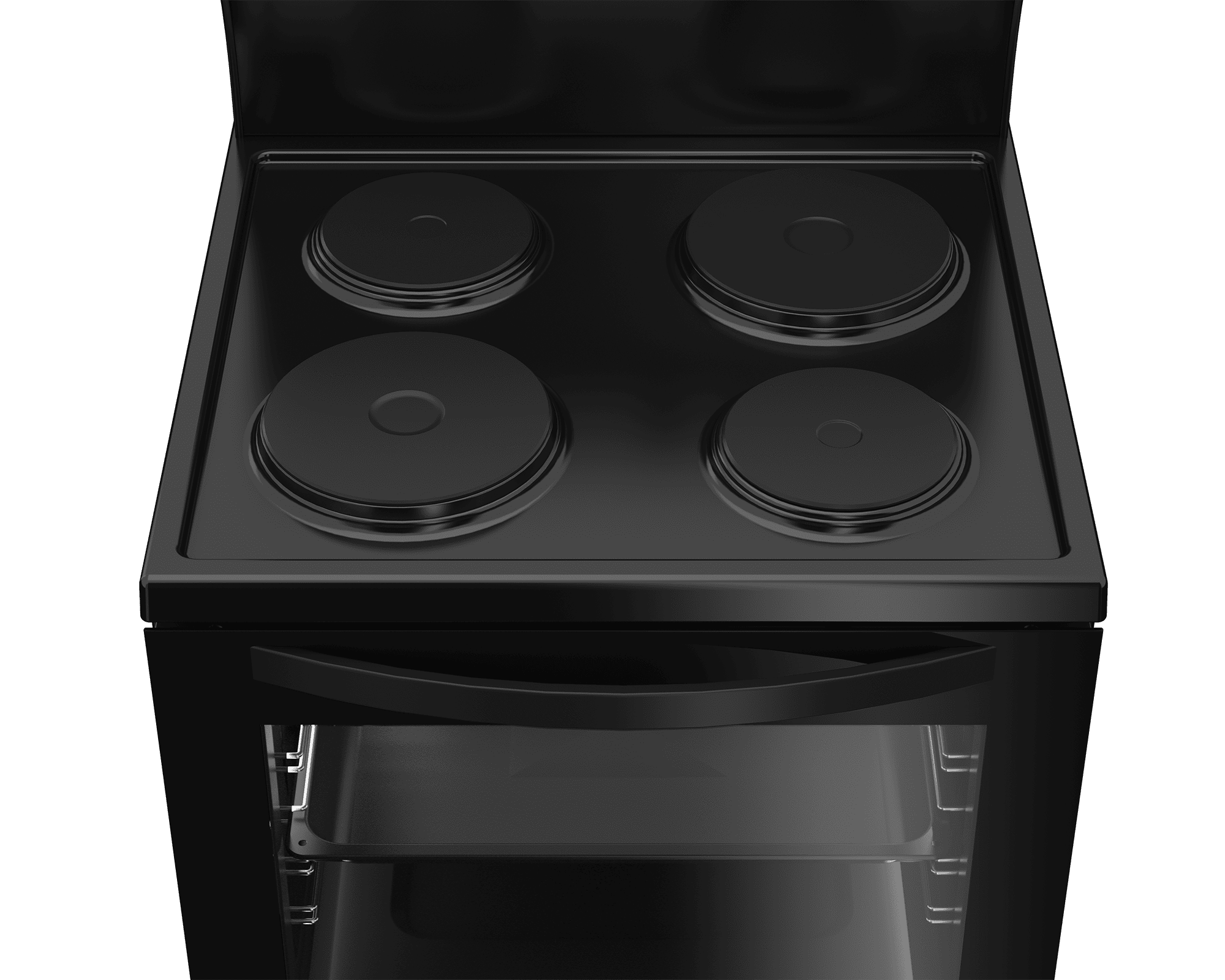 DEFY 60cm Electric Freestanding Stove ThermoFan+ Black RC - Image 4