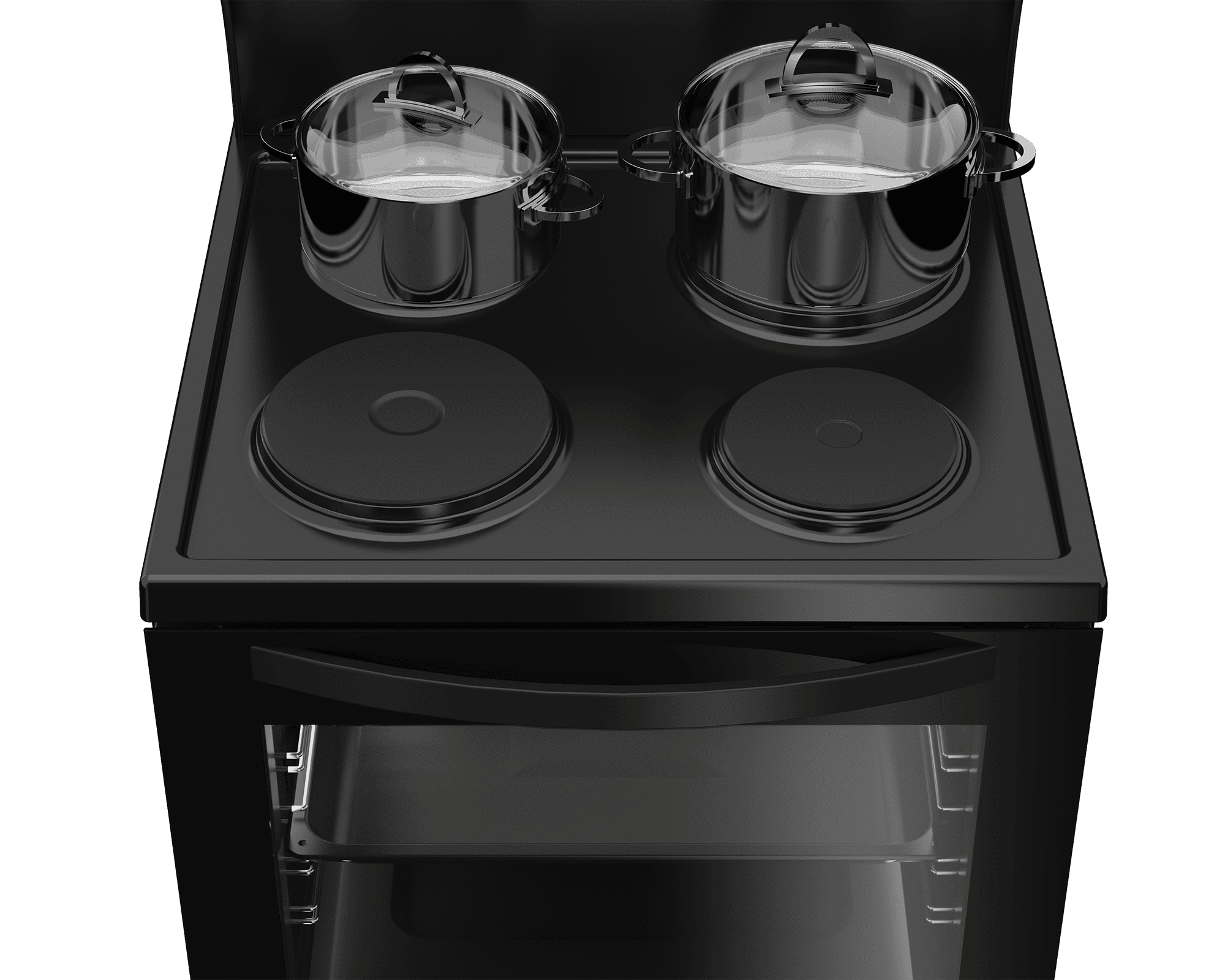 DEFY 60cm Electric Freestanding Stove ThermoFan+ Black RC - Image 8