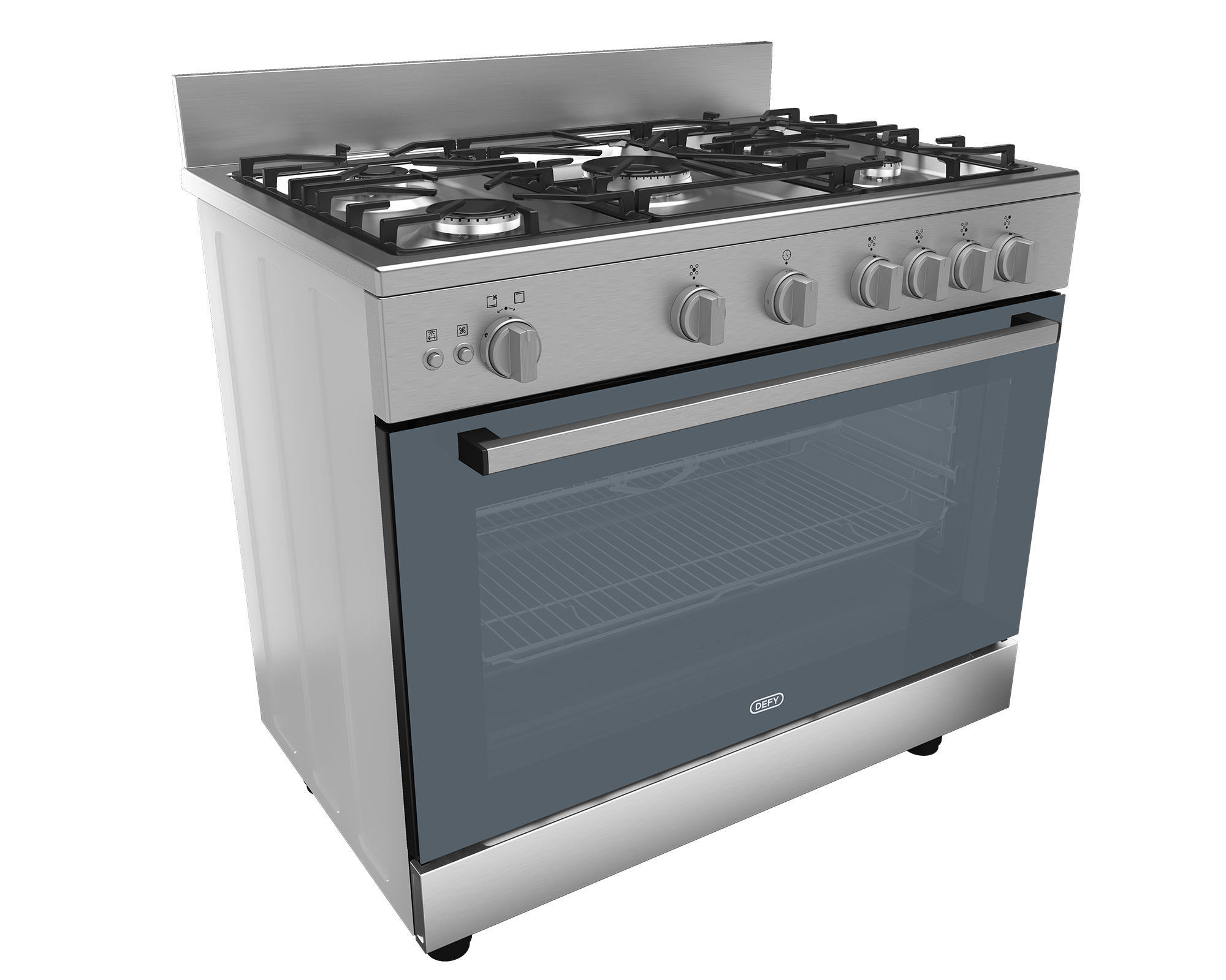 Defy 90cm Full Gas Range Cooker (5 Burners) - DGS90G - Image 2