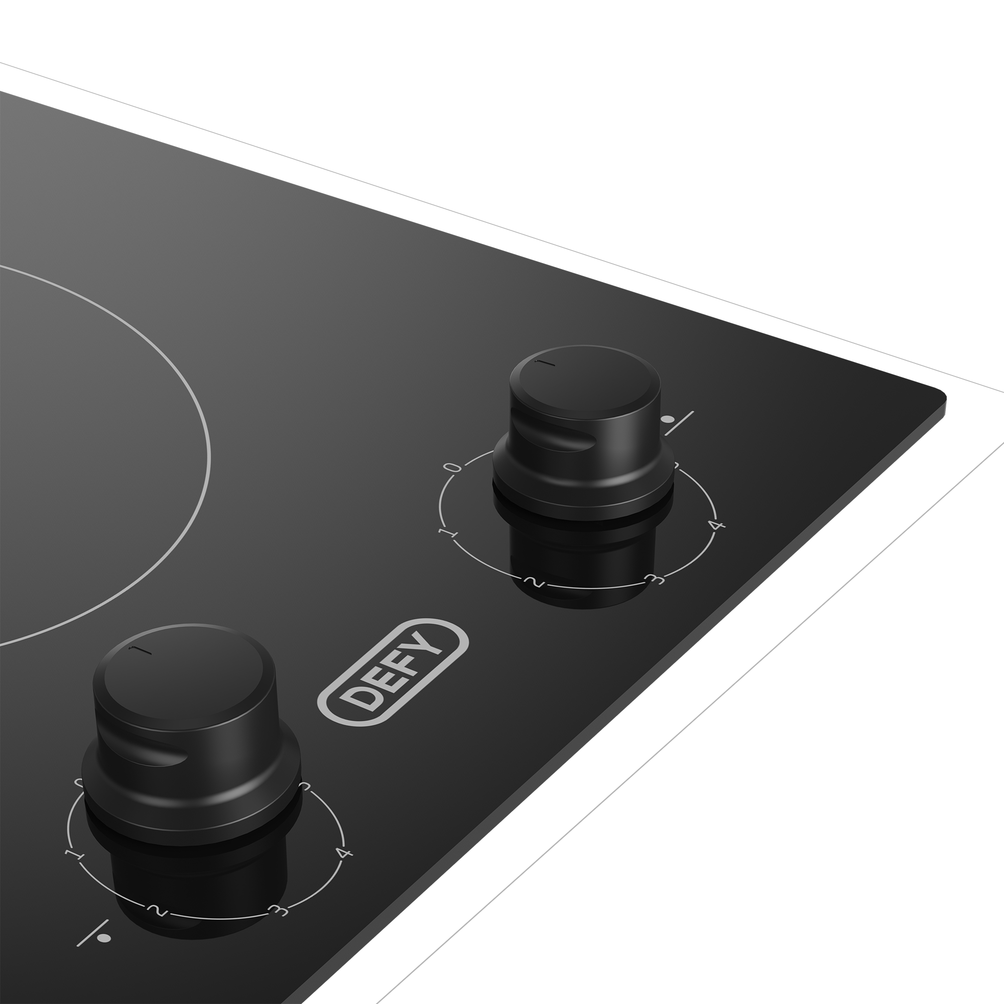 Defy Domino Ceran Hob (Compact) - DHD408 - Image 2