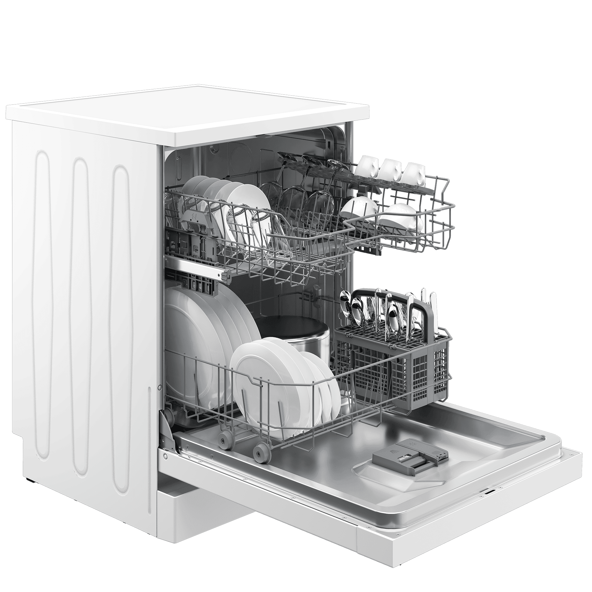 DEFY 13 Place Setting Dishwasher White - Image 2
