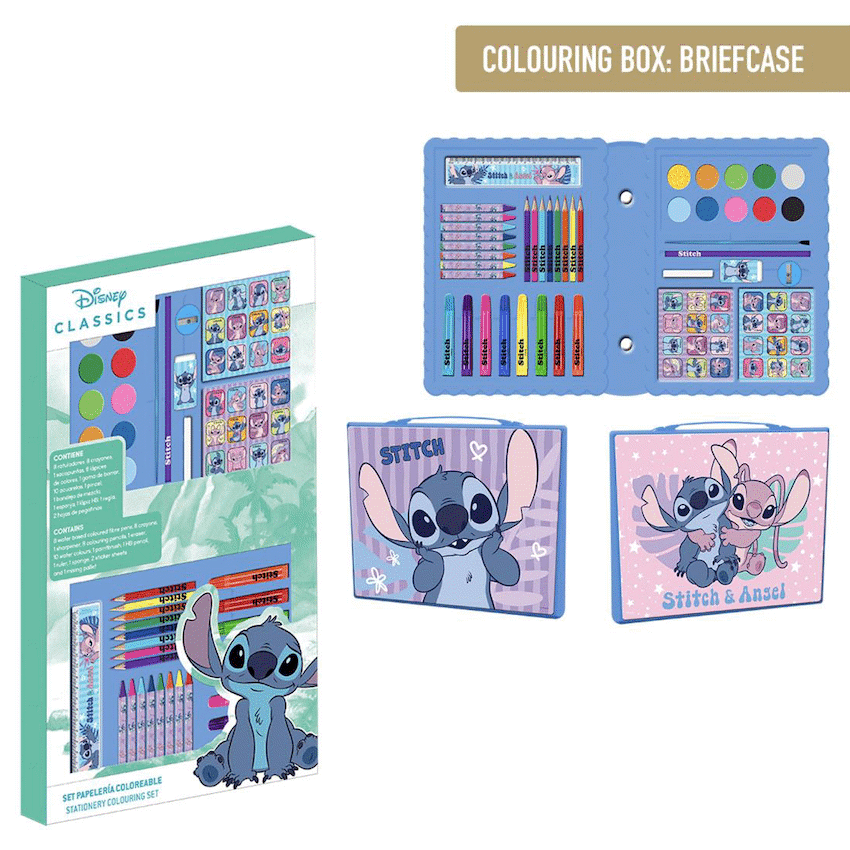 COLOURING STATIONERY SET BOX STITCH - Image 3