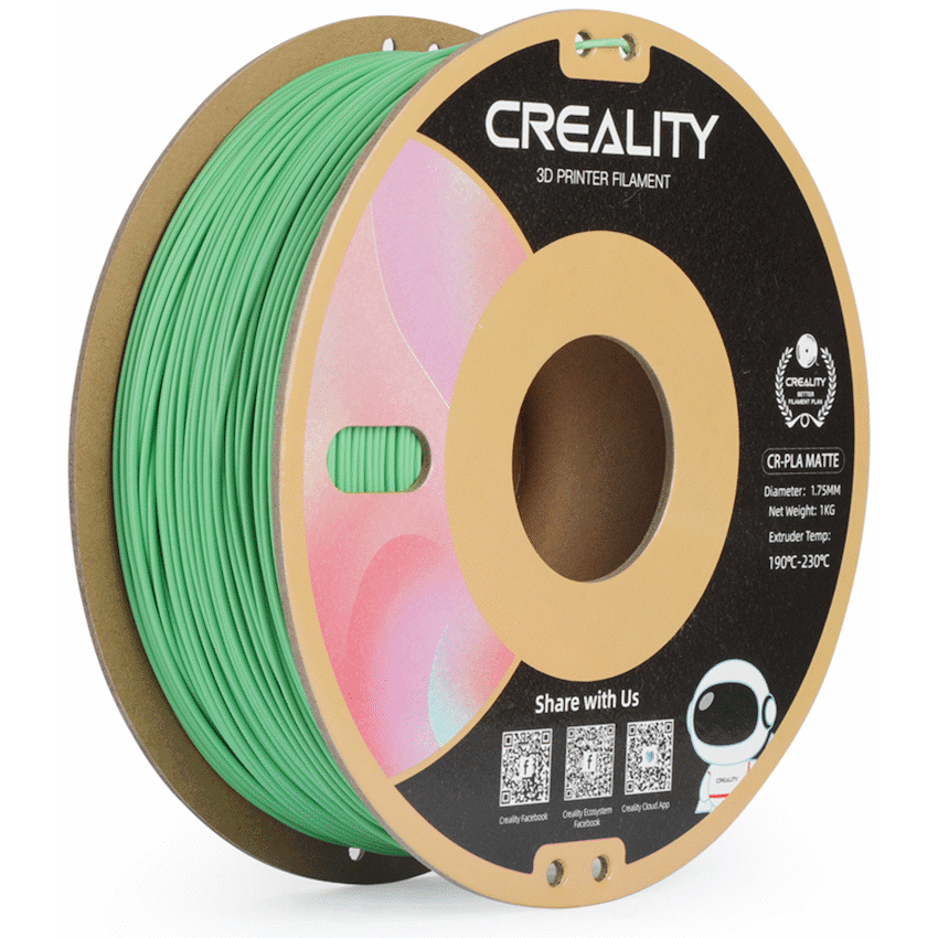 Creality CR-PLA Filament, Matte Avocado Green, 1Kg - Image 4
