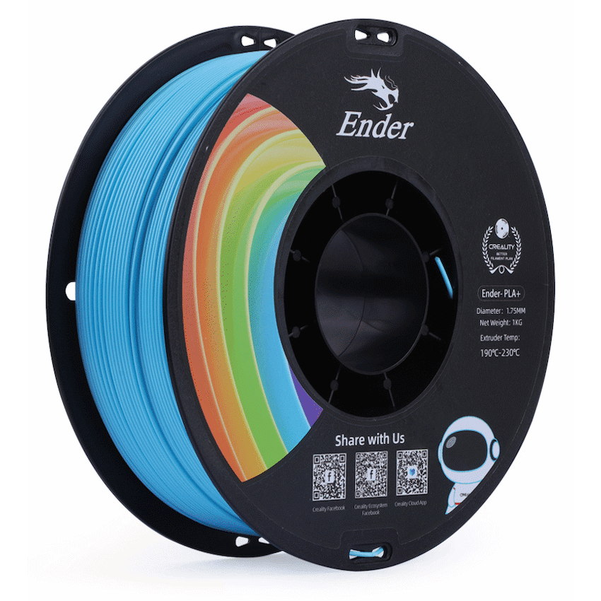 Ender PLA+ Filament Blue 1kg