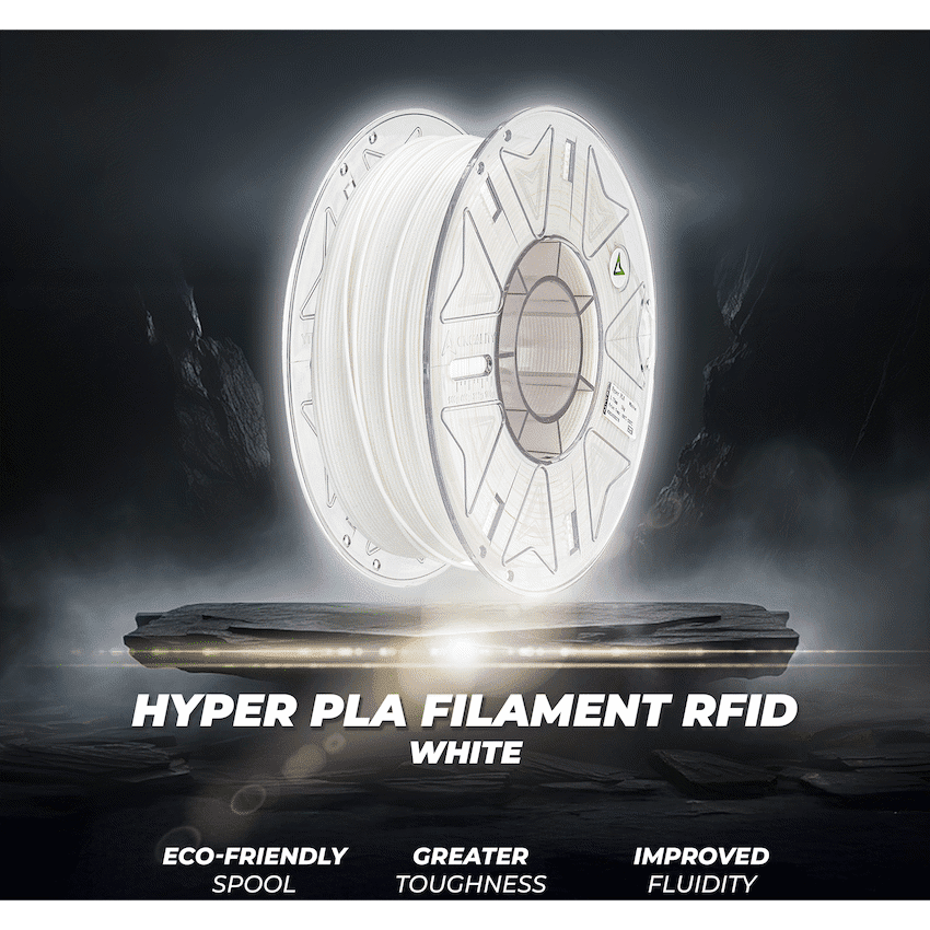 Creality Hyper PLA Filament RFID - White - Image 4