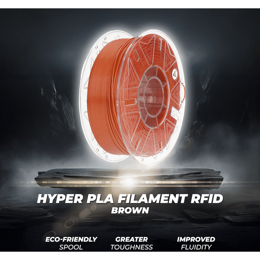 Creality Hyper PLA Filament RFID - Brown - Image 3