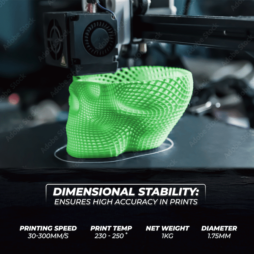 Creality PETG Filament - Green 1kg - Image 2