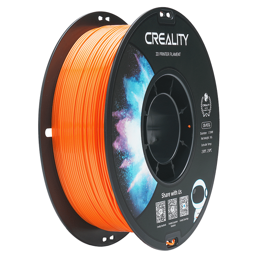 Creality PETG Filament - Orange - 1kg