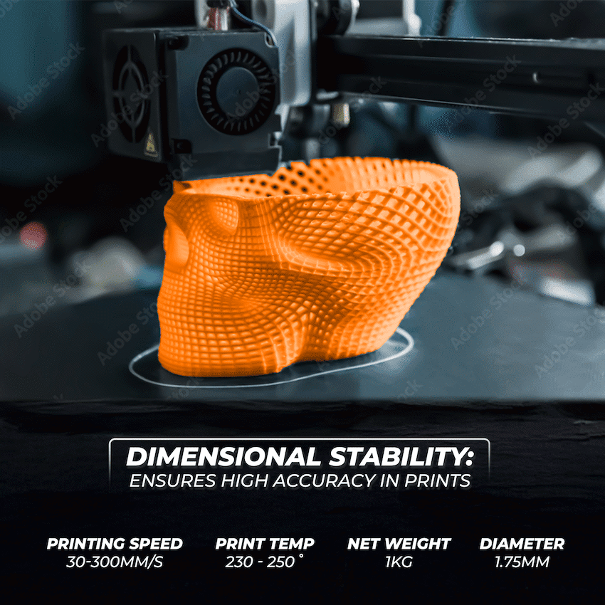 Creality PETG Filament - Orange - 1kg - Image 3