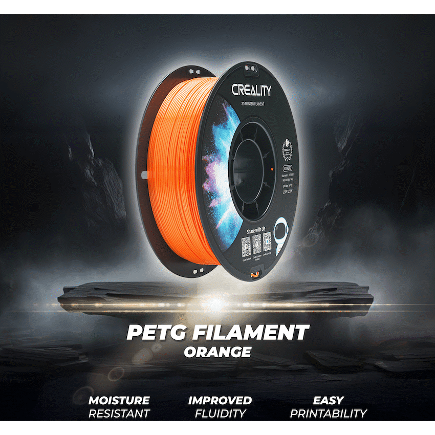 Creality PETG Filament - Orange - 1kg - Image 4