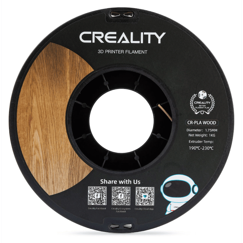 Creality Wood Filament White Pine 1kg - Image 2