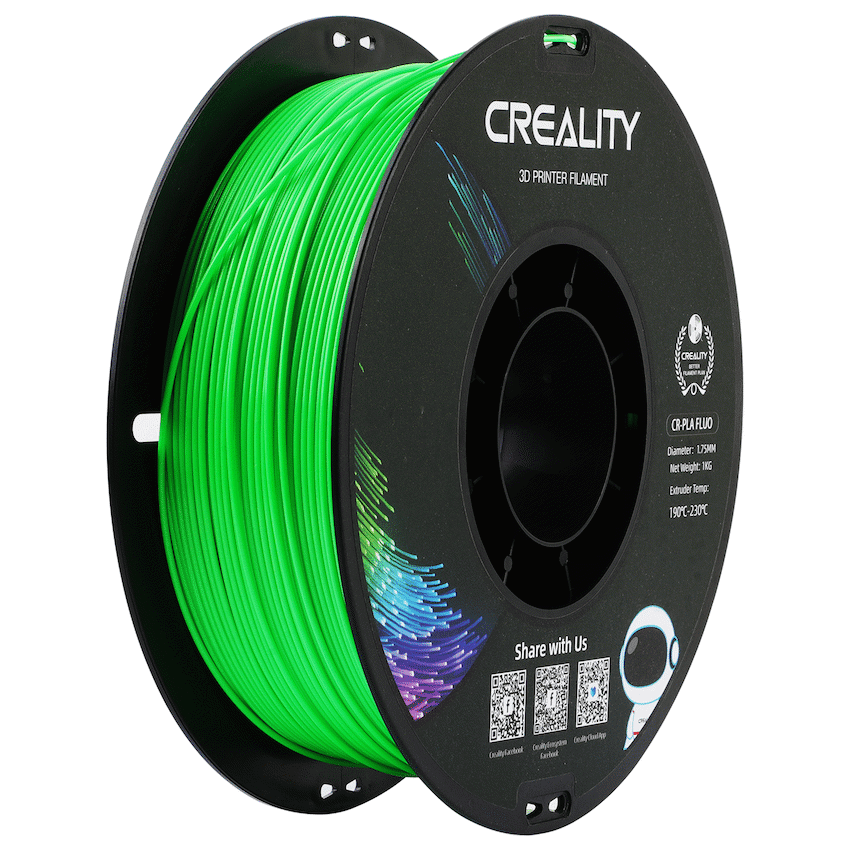 Creality PLA Filament Fluorescent Green 1Kg