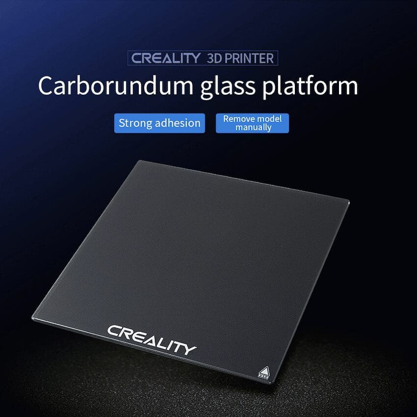 Creality Carborundum Glass Platform Kit 235x235x4 - Ender 5 Pro, Ender 3 Pro - Image 4
