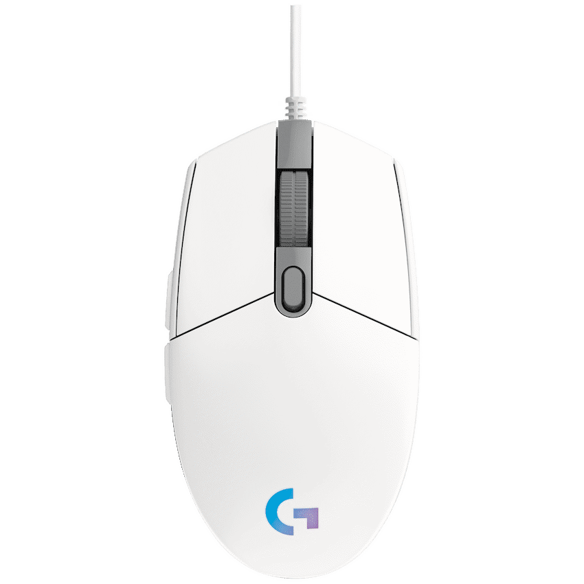 Logitech(R) G102 Lightsync Gaming Mouse - White
