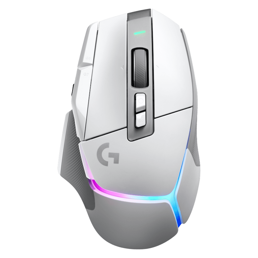 Logitech(R) G502 X Plus Wireless Gaming Mouse - White
