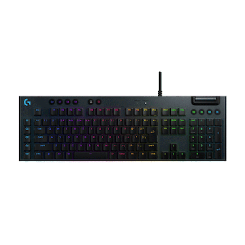 Logitech(R) G915 X Low-Profile Tactile Switch Wired Gaming Keyboard - Black