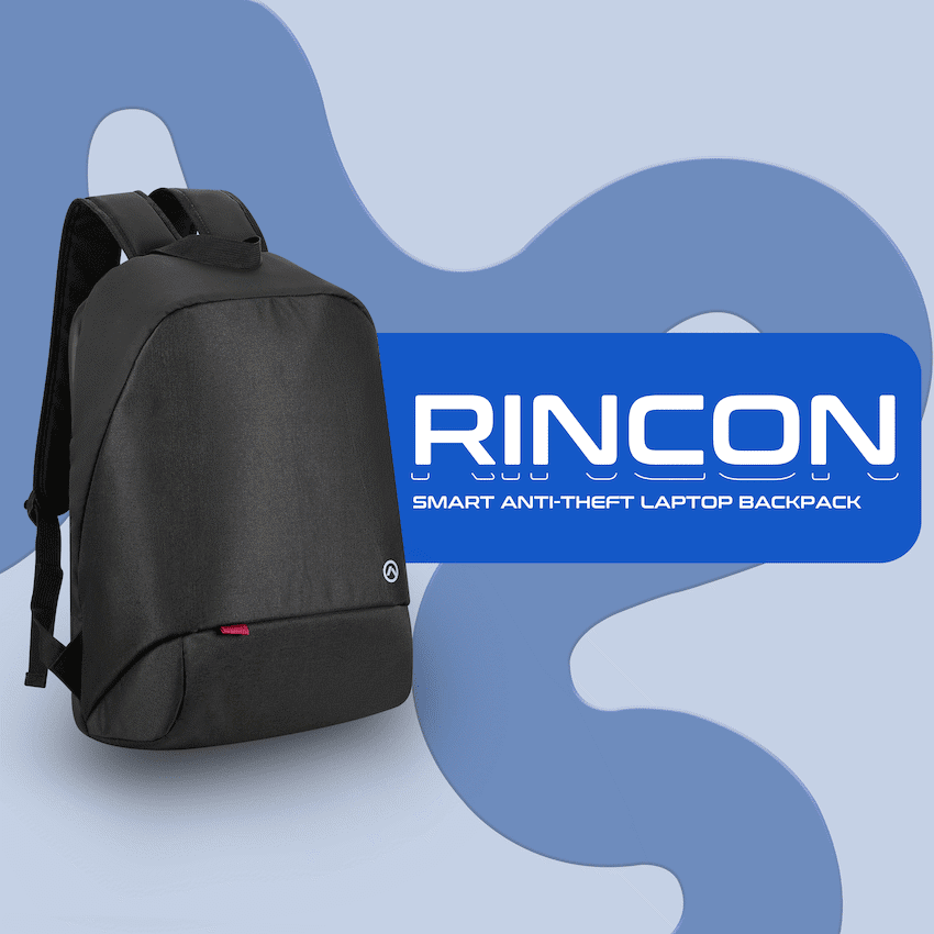 Amplify Rincon 15.6" Smart Anti-Theft Laptop Backpack - Image 4