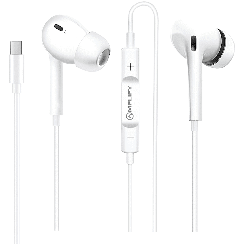 Amplify Soundlink Type-C Earphone - White - Image 2