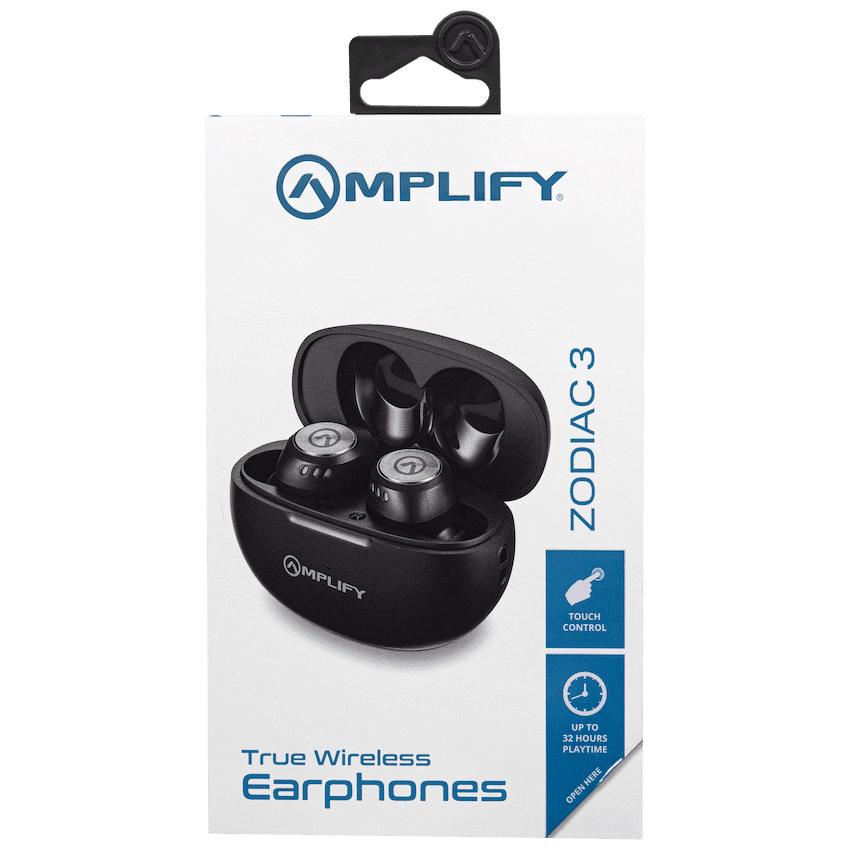Amplify Zodiac 3 True Wireless Earphones - Black