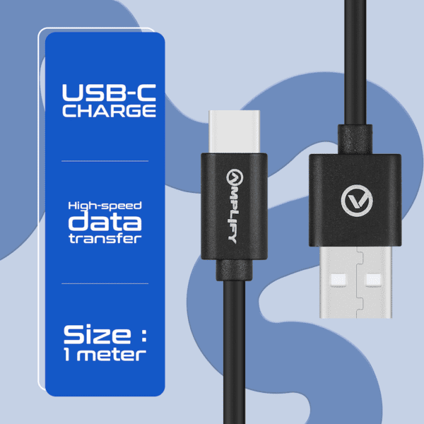Amplify on the Fly USB to Type-C Cable 1m – Giovision