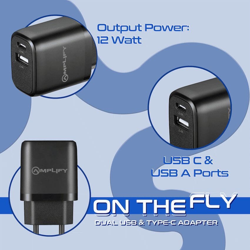 Amplify On the Fly Dual USB & Type-C Adapter - Image 2