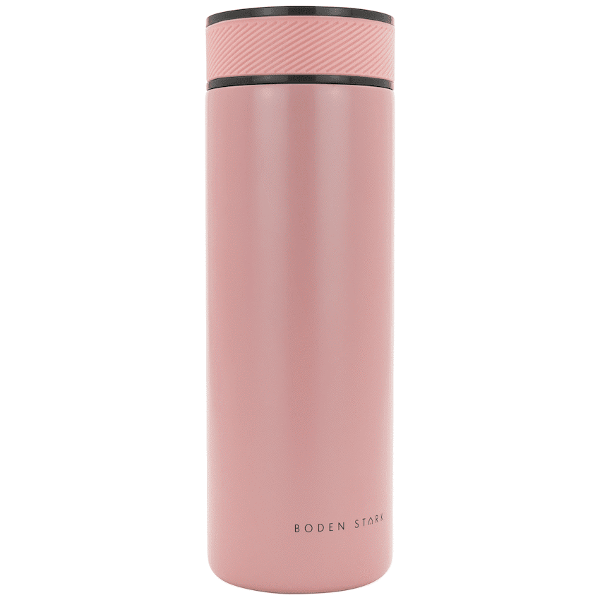 Boden Stark 650ml Flask - Pink