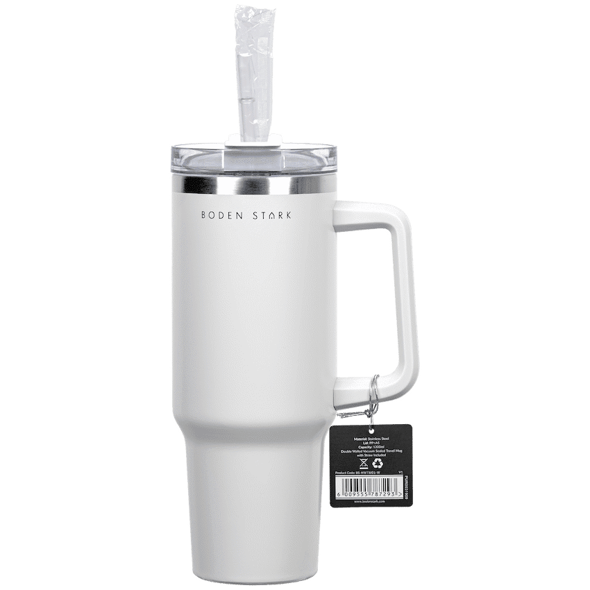 Boden Stark 1200ml Travel Mug - White