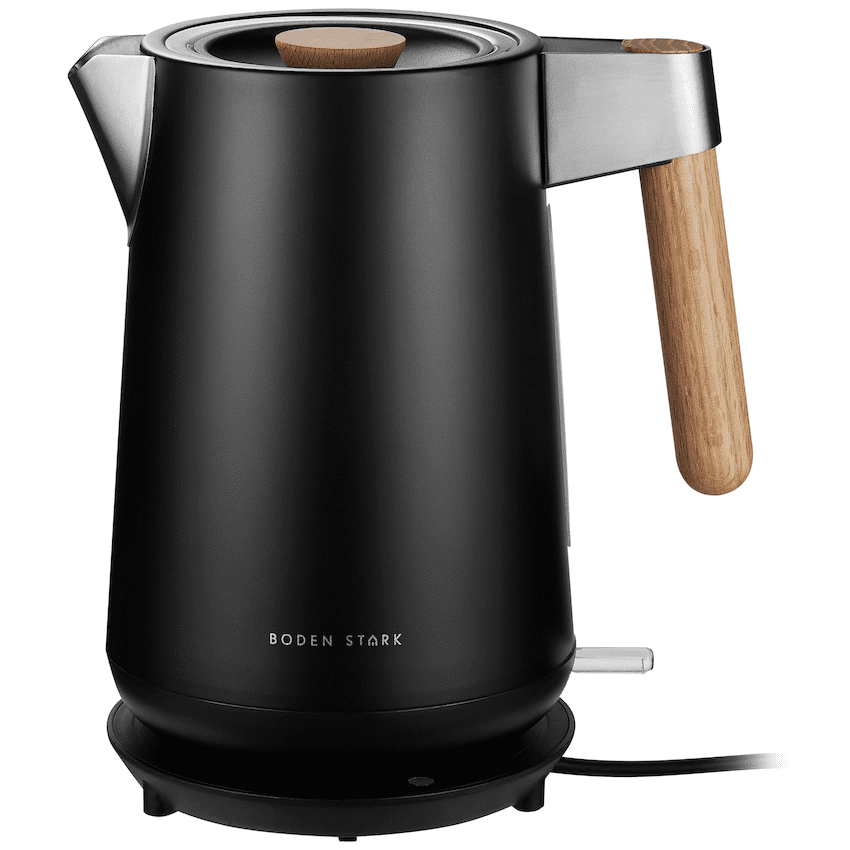 Boden Stark Anson Collection 1.7l 2000w Stainless Steel Kettle - Black