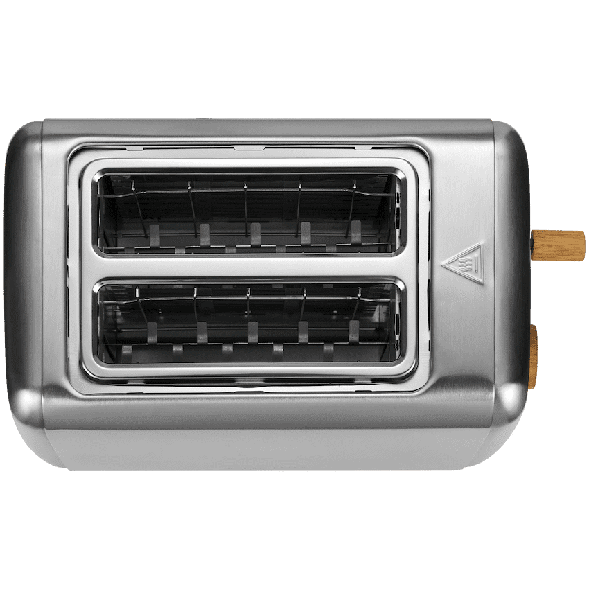 Boden Stark Anson Collection 2-Slice Stainless Steel Toaster - Image 4