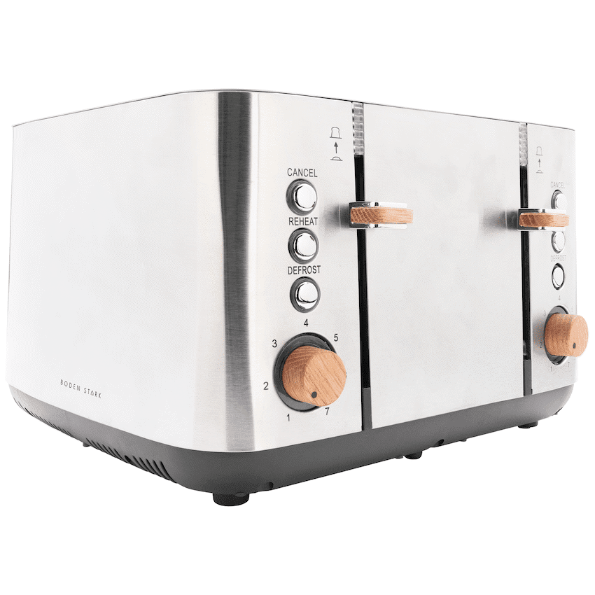 Boden Stark Anson Collection 4-Slice SS Toaster