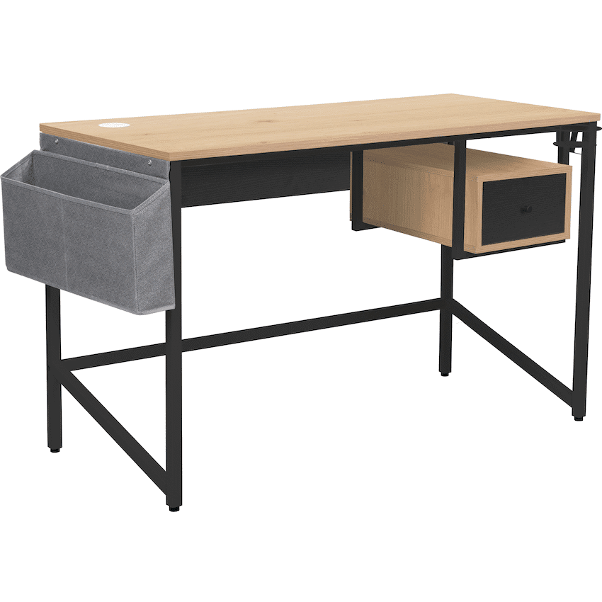 Everfurn Premium Baquil Smart Desk 1 Drawer