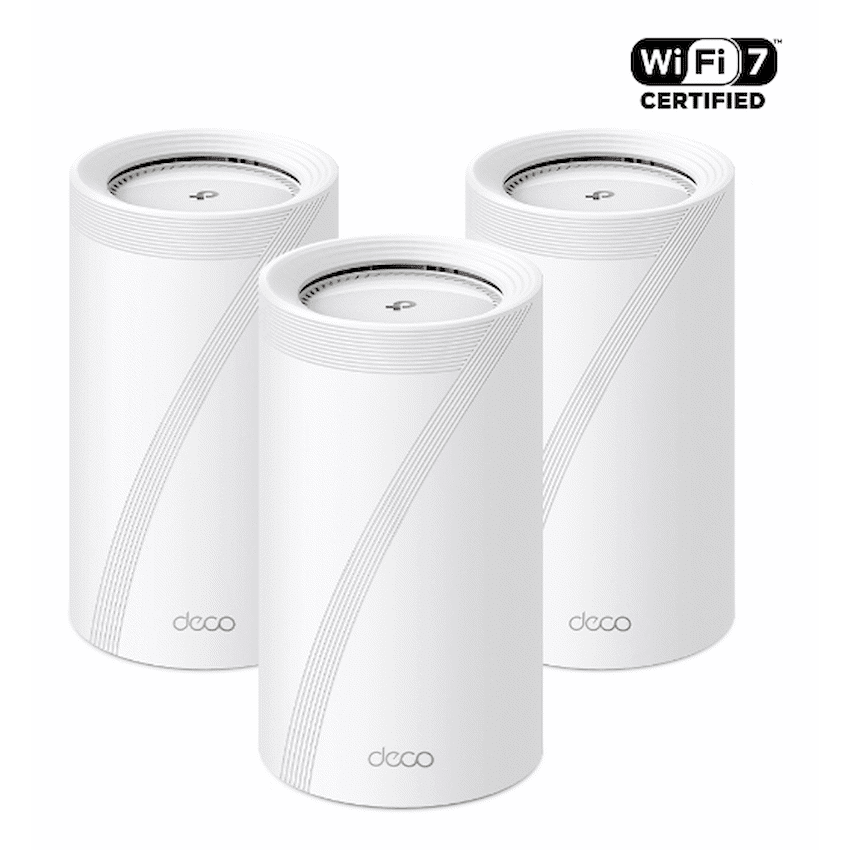 TP-Link Deco BE65 (3-Pack) BE9300 Whole Home Mesh Wi-Fi 7 System