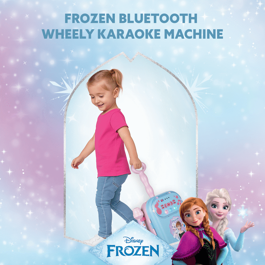 Disney Frozen Bluetooth Wheely Karaoke Machine - Image 4