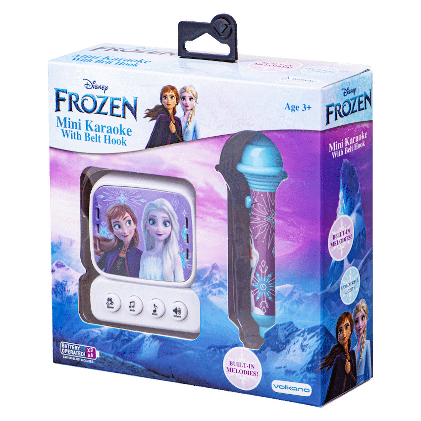 Disney Frozen Mini Karaoke Machine with Belt Hook - Image 2