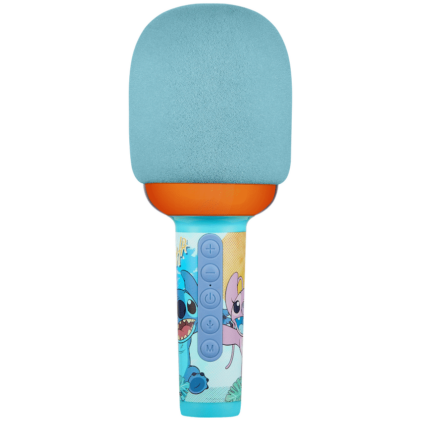 Disney Stitch Bluetooth Dome Microphone with RGB Lights
