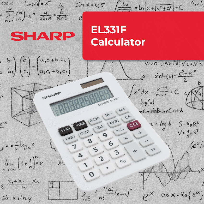 Sharp EL331F Calculator - Image 4