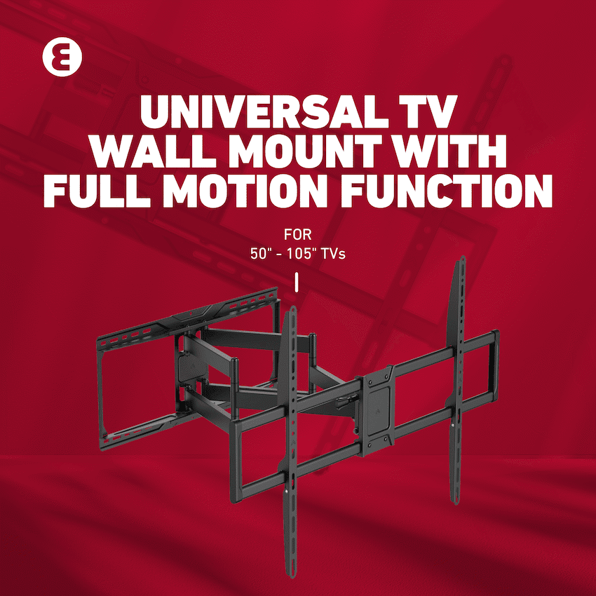 Ellies Solid Series Heavy Duty Full Motion TV Wall Mount 50" -105" - Image 3
