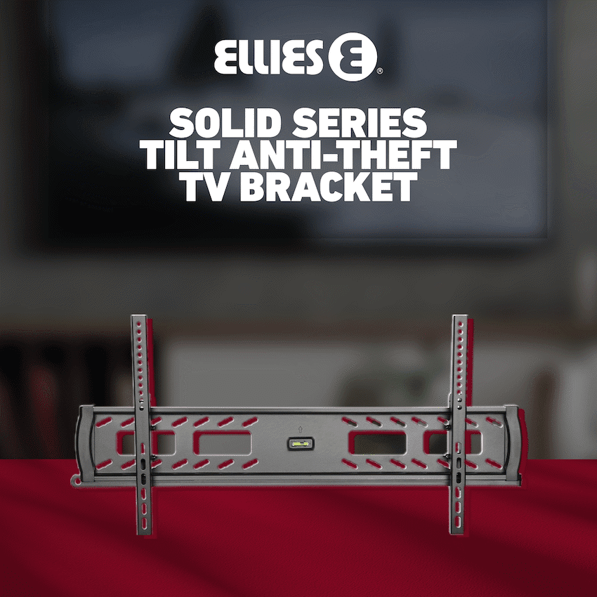 Ellies Solid Series Tilt Anti-Theft TV Bracket for 32'' - 90'' TV's - Image 2