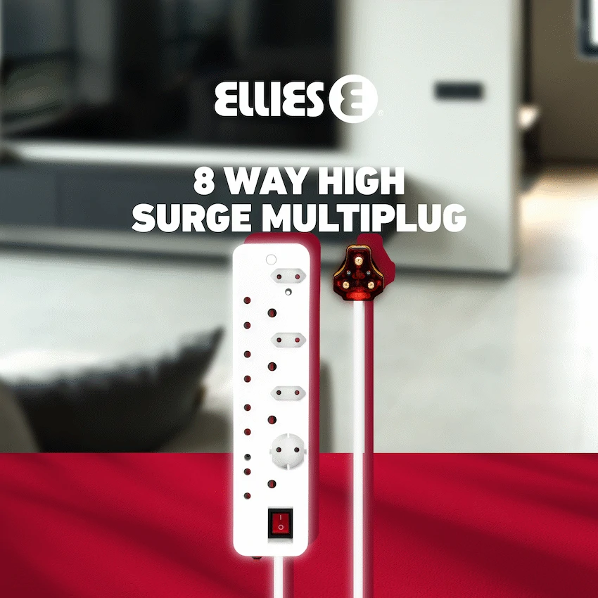 Ellies 8-Way High Surge Multiplug 0.5m - Image 4