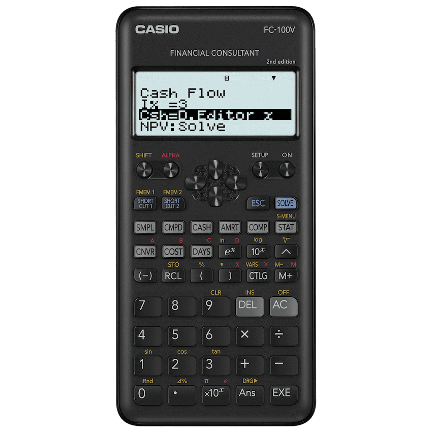 Casio FC 100V Financial Calculator