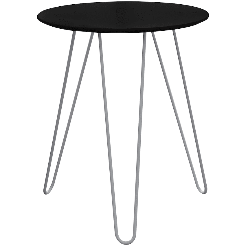 Everfurn Juniper Coffee Table - Black and White Frame