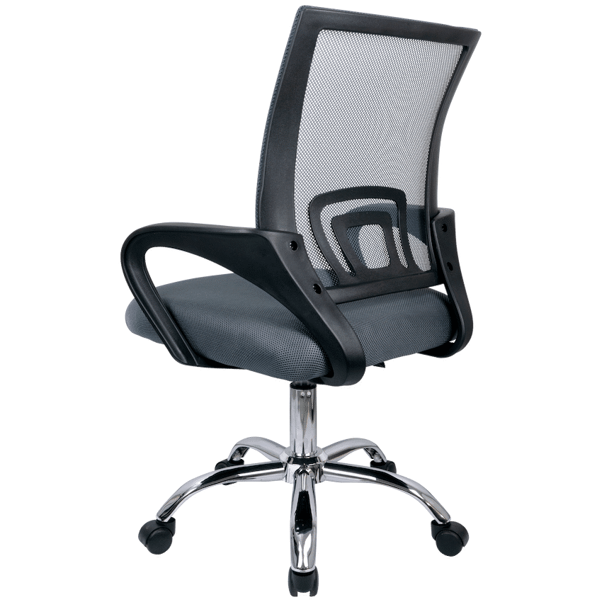 Everfurn Swift Mid Back Chair - Grey - Image 4